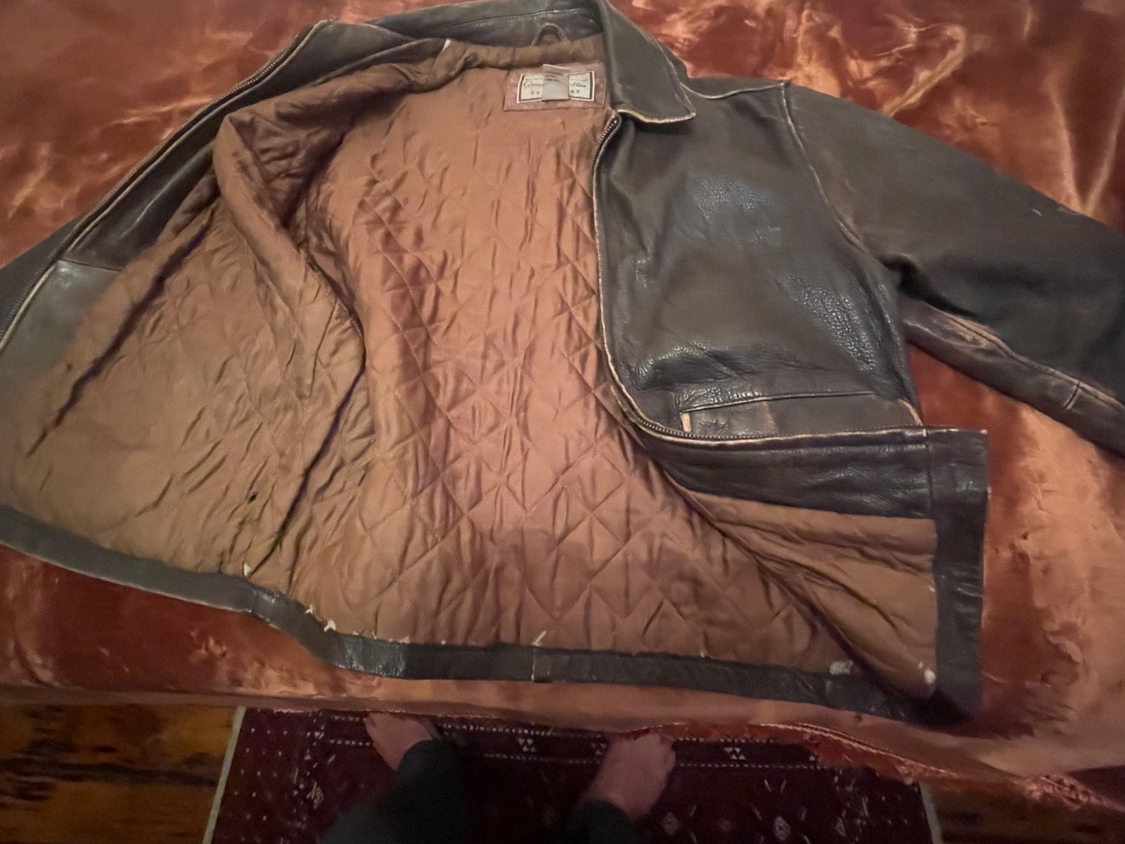 Vintage GAP Brown Leather Jacket