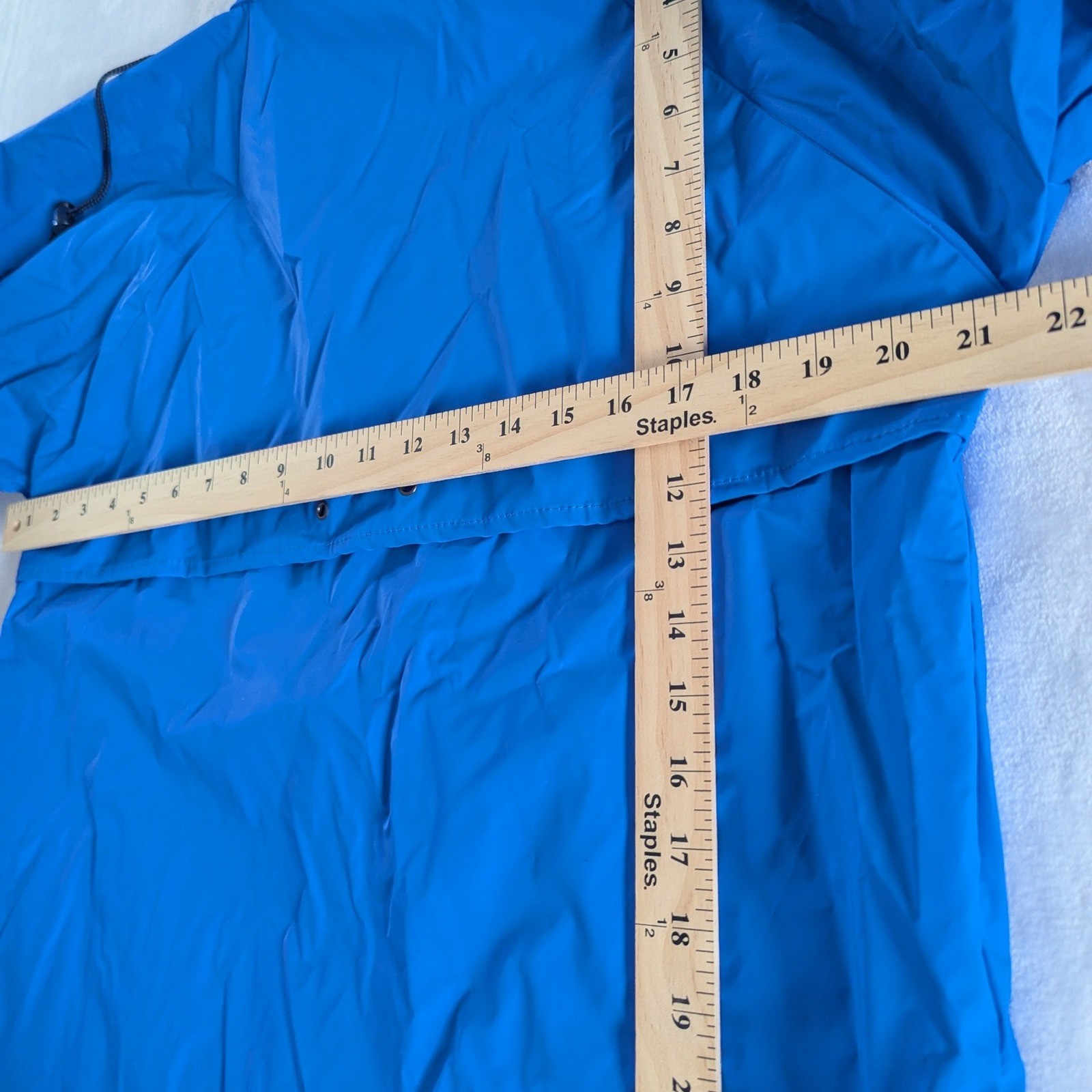 Tingley Storm Champ Blue Rain Jacket Hooded Waterproof Men’s Size S Outerwear