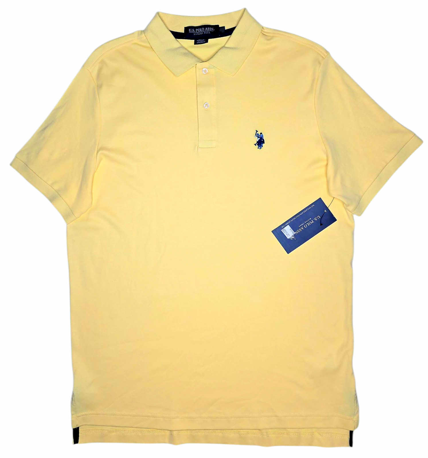 U.S. Polo Assn. #11795 NEW Men’s Luxury Feel Interlock Polo Shirt
