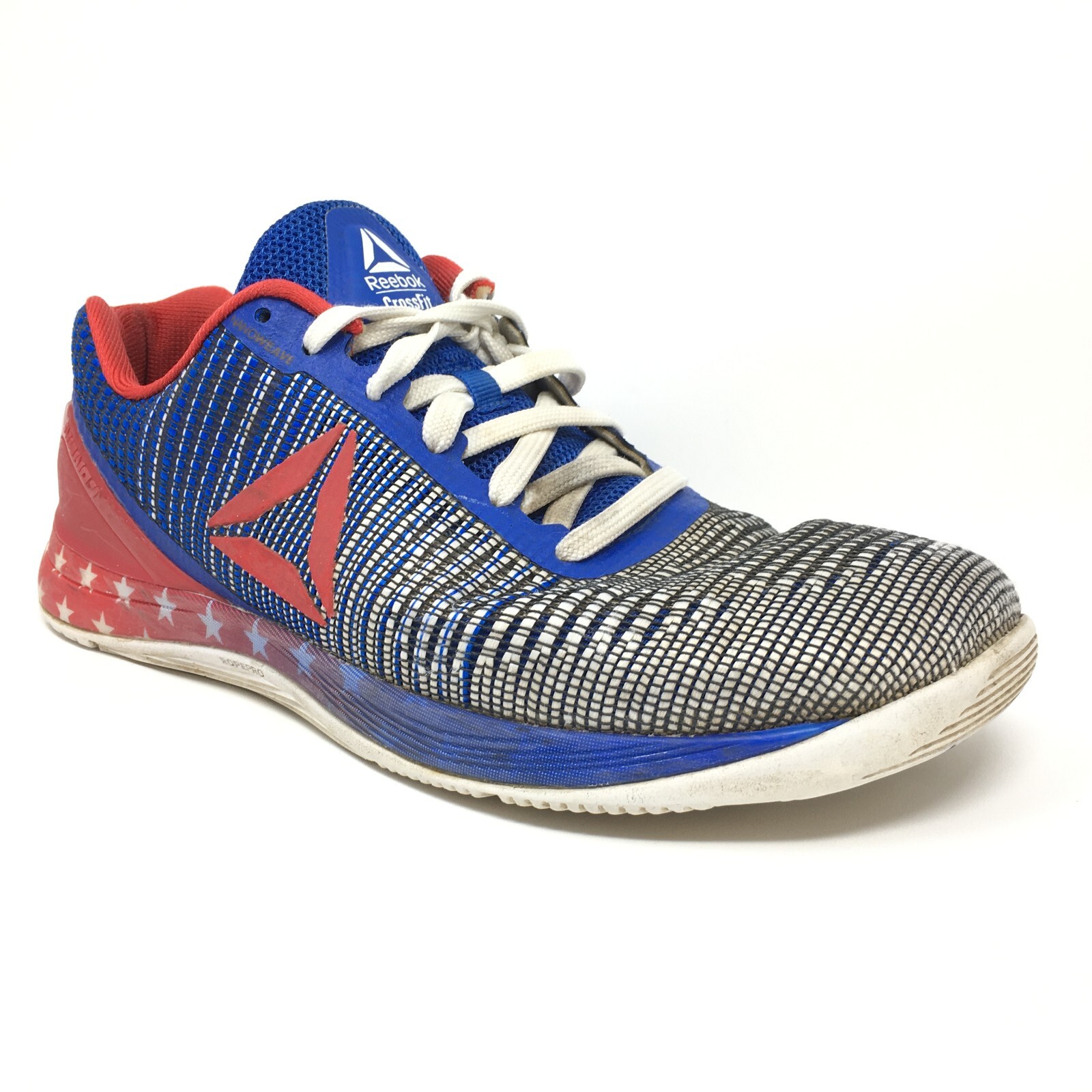 Reebok CrossFit Nano 7.0 Training Shoes Sneakers Mens Size 9 Red White Blue USA