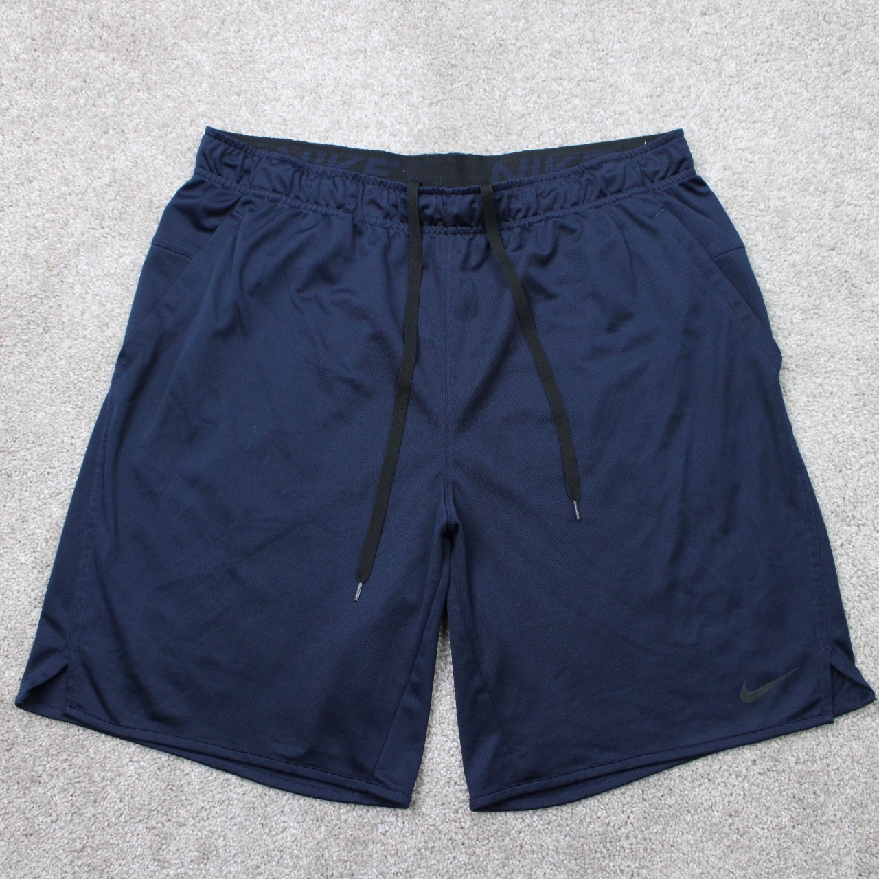 Nike Shorts Mens Large Blue Dri-Fit Totality 9″ Unlined Atheltic Gym Workout
