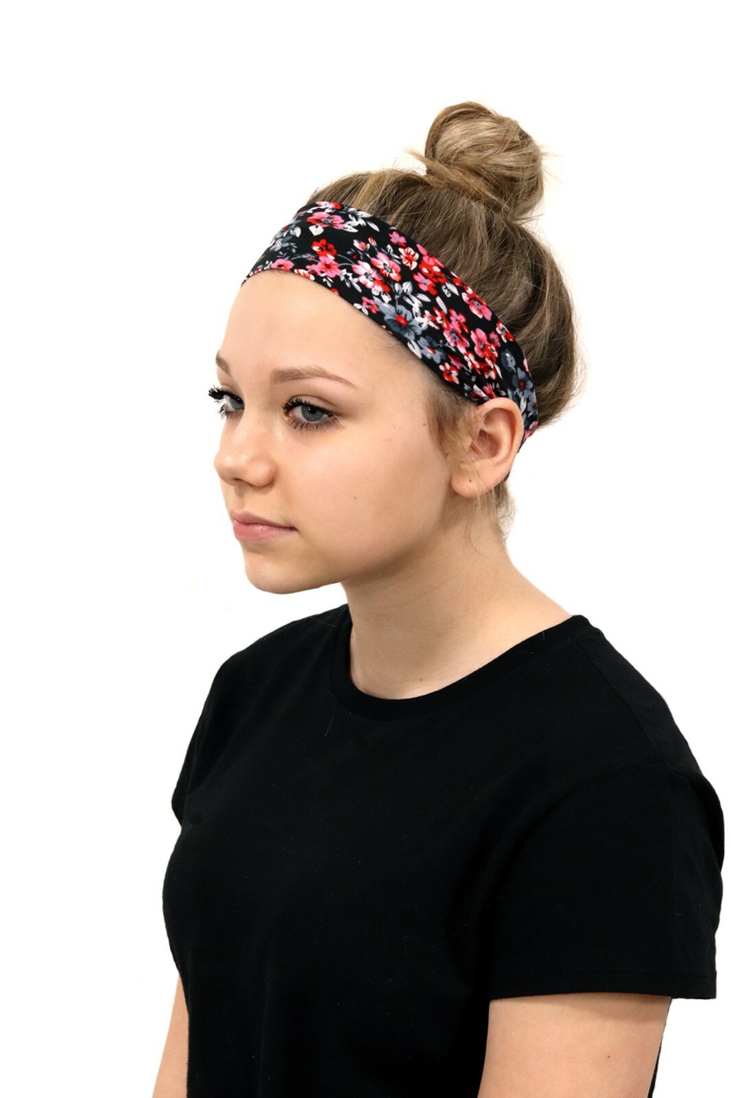 12 Cotton Stretch Headbands Yoga Softball Sports Soft Hair Band Sweatband Head