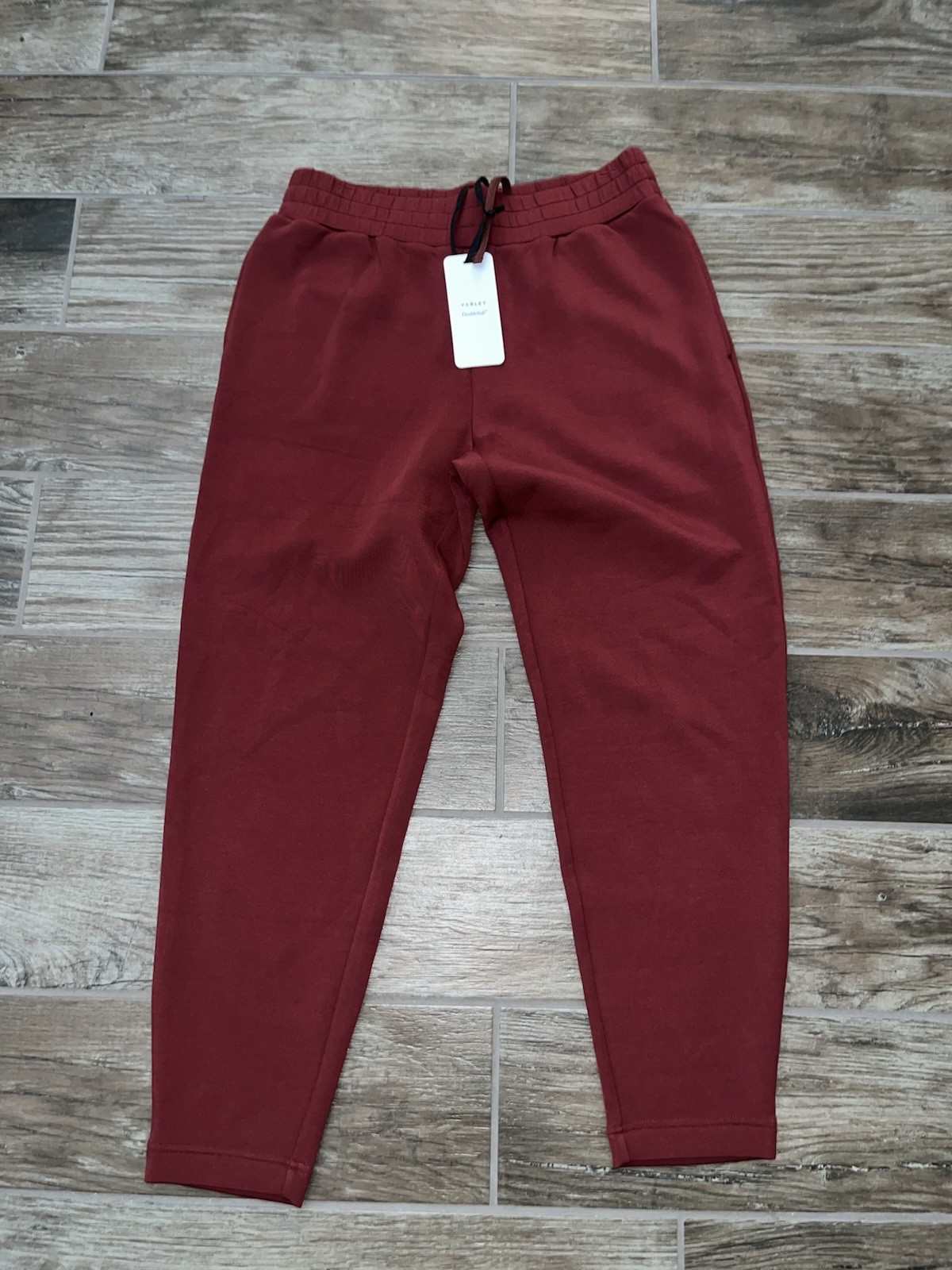 NWT Varley Double Soft The Slim Pant 27.5″—Russett Brown