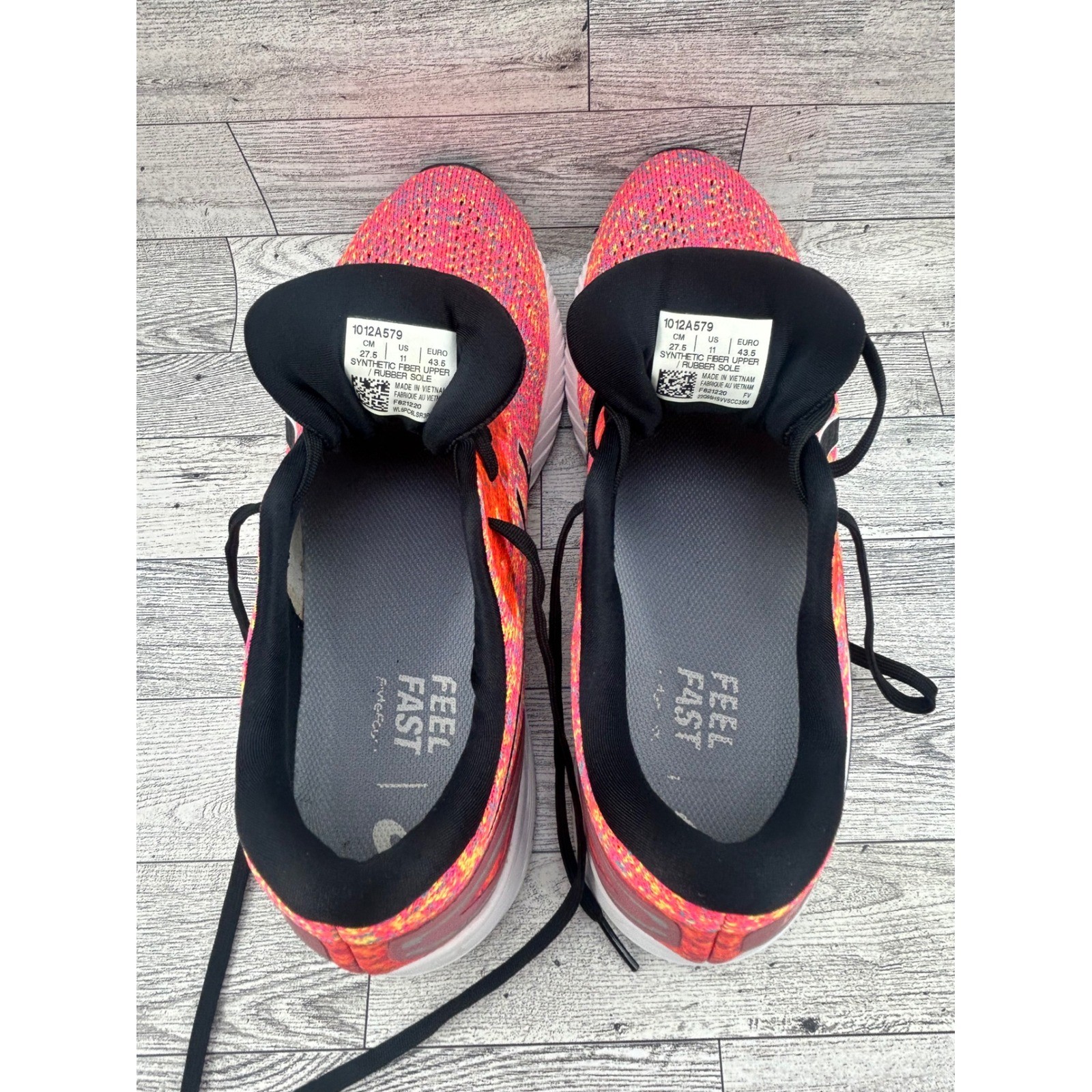 Asics Gel-DS Trainer 25 Women Sz 11 Running Shoes Pink Orange Multi 1012A579