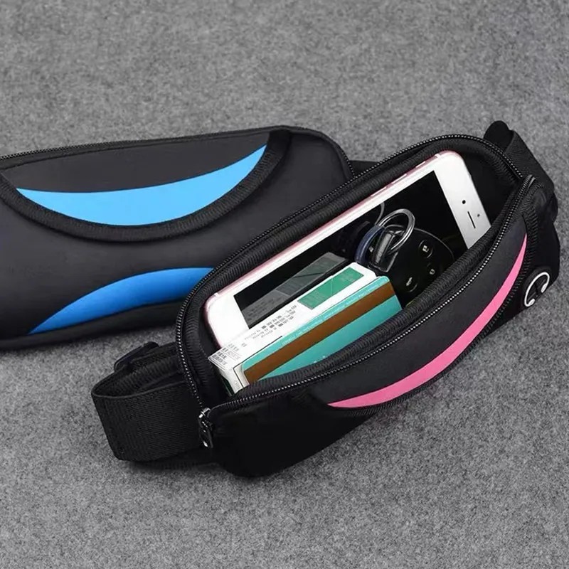 Adjustable Running Belt Water Resistant Waist Pack Fanny Bag Men Women & Phone