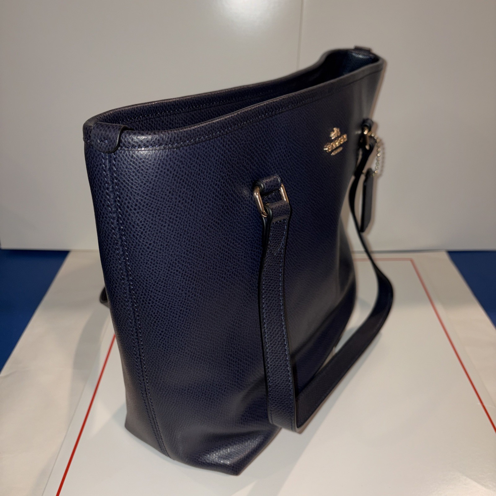 Coach Gallery Tote Shoulder Bag – Navy BRAND NEW Condition