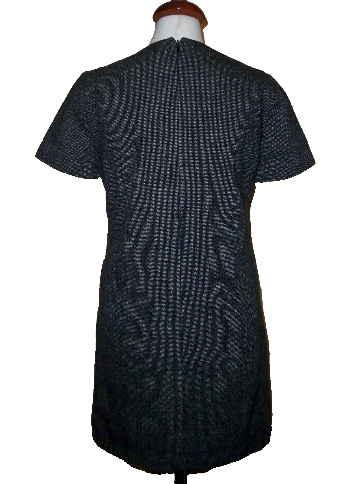 MANGO TWEED DRESS WITH 2 FRONT POCKETS – SIZE XS UK 8/10