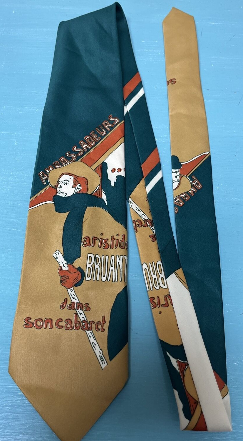 VESUVIO NAPOLI Made in Italy 🇮🇹 Necktie Tie Classic 57-60” RN 43170