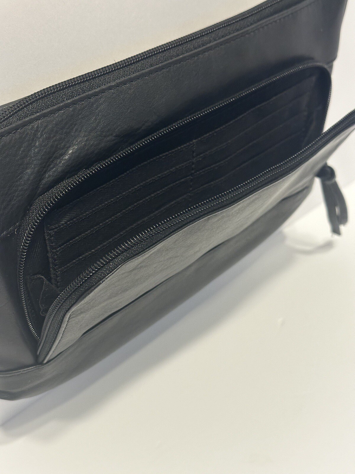 Great American Leather Works Cross Body Purse. used in good condition