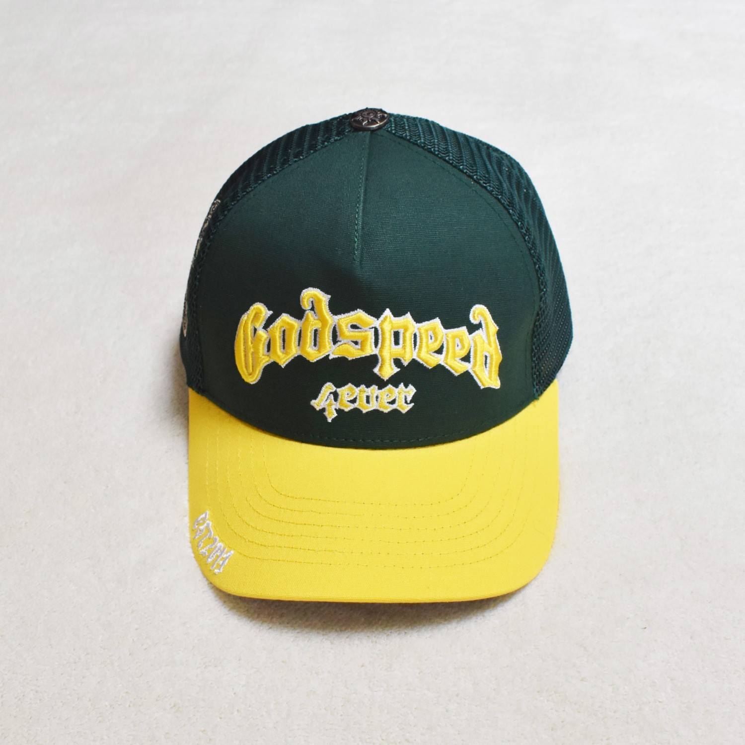 Godspeed Trucker Cap – Retro Streetwear Mesh Snapback Hat for Men Fashionable