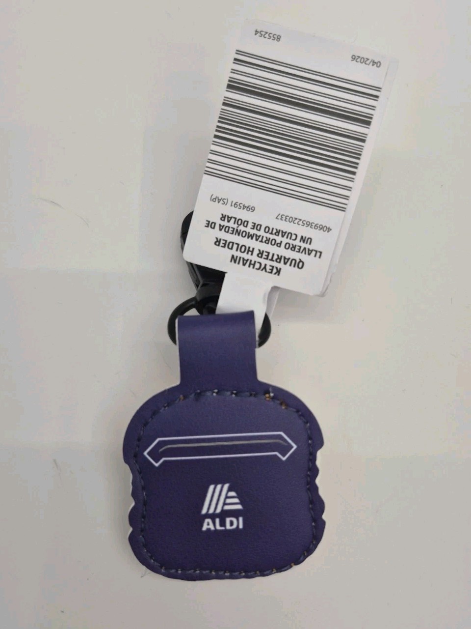 Aldi Keychain Quarter Keeper Burger NEW Aldi Finds Shopping Cart Coin Holder