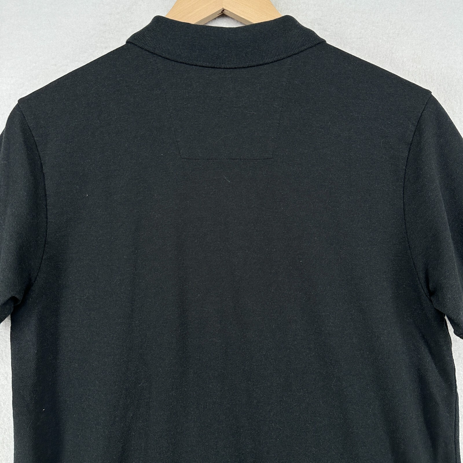 MACK WELDON Shirt S Golf Polo For Daily Wear Pique Cotton Blend Tennis Black
