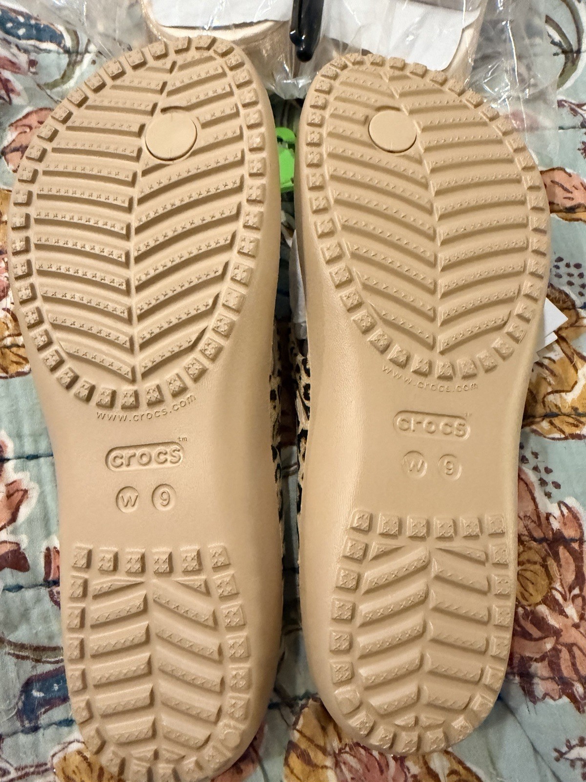 Crocs Women’s Kadee II Leopard Flip Flops