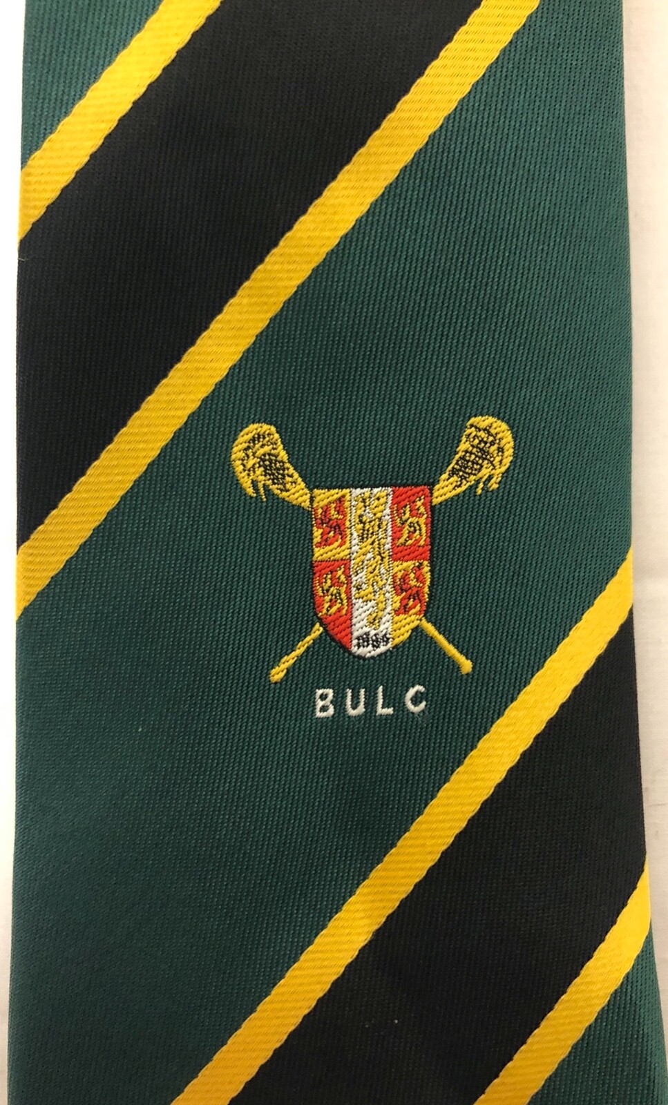BULC MEN’S LACROSSE BOURNEMOUTH UNIVERSITY UNITED KINGDOM NECK TIE STRIPE LOGO