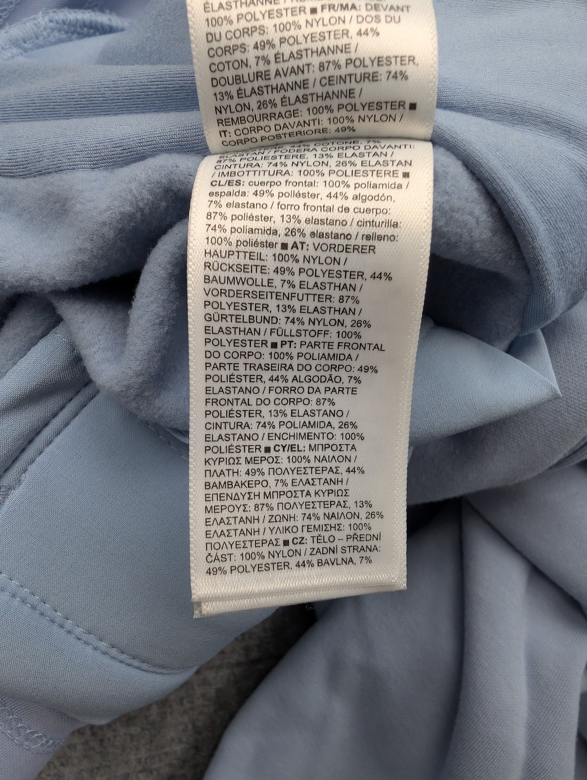 Athleta Solstice Jogger Womens 12 Blue Primaloft Quilted Athleisure Outdoor Cold