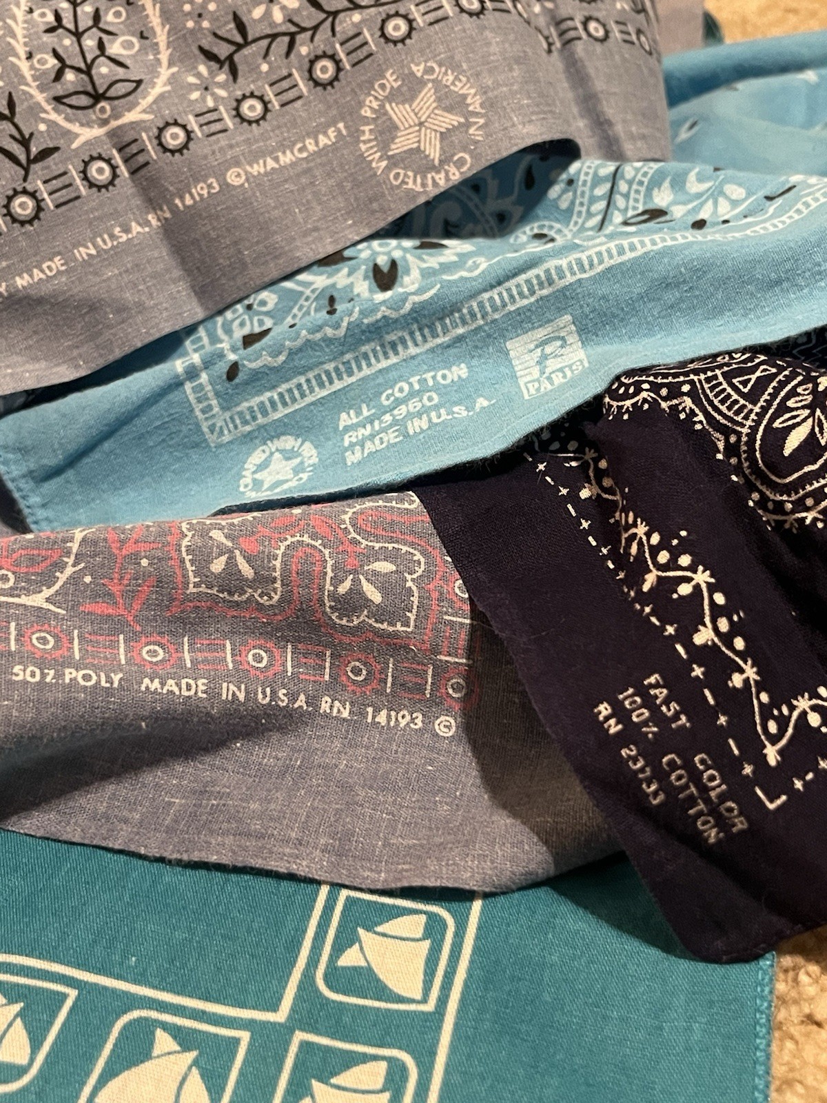 Vintage Mix Bundle (of 5) Wamcraft Fast Color Paris Accessories 60s 70s 80s