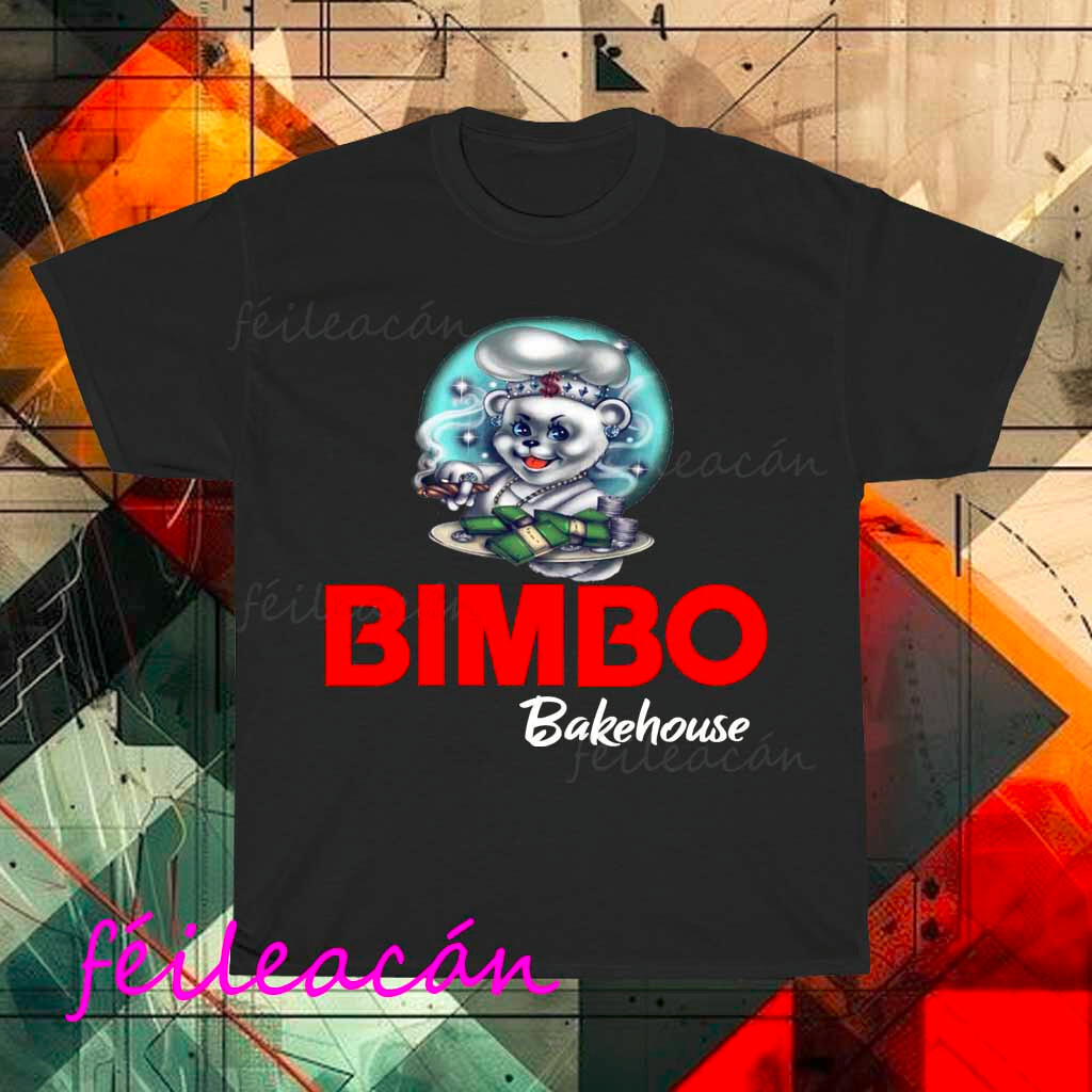 Brand New Bimbo Bakeries Bread Logo American T-Shirt Funny Size S to 5XL