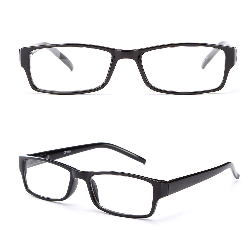 Clear Lens Fashion Spring Hinge Temple Eyeglasses Possible Rx CF1901 Multi Color