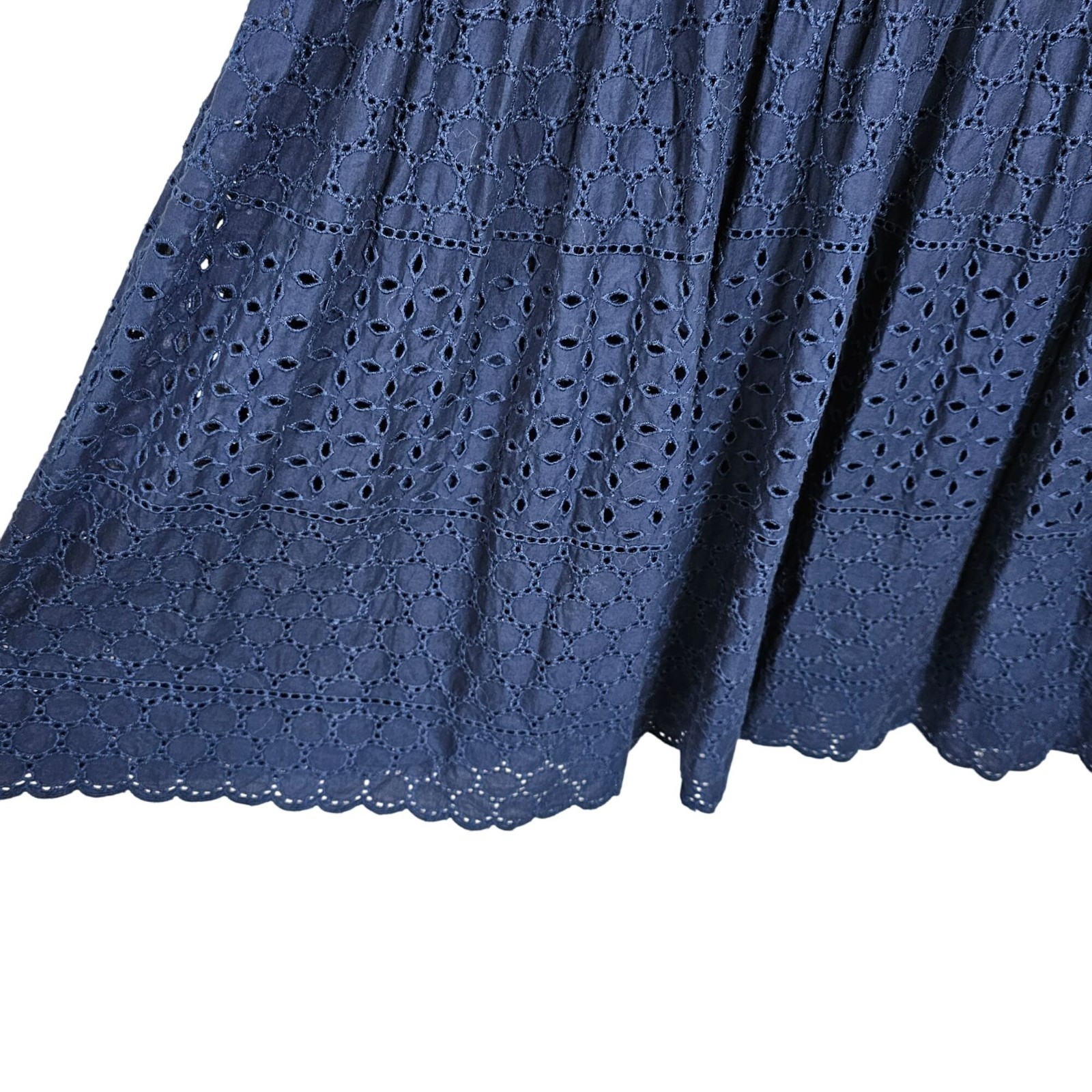 Womens Dress 10 Blue Cottagecore Prairiecore Festival Lined Boho Casual Beachy