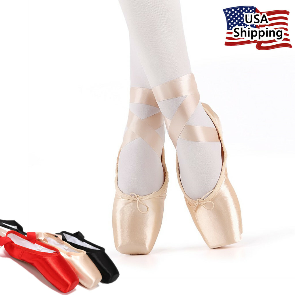 Nexete Basics Pointe Ballet Shoes ( Order Same Street size 1/2 – 1 Up )