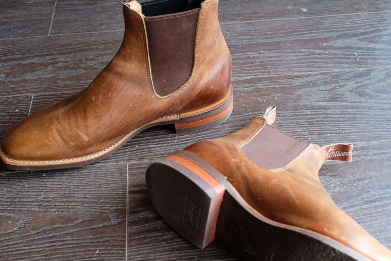 RM Williams Comfort Craftsman Boot (Caramel) Size 9US