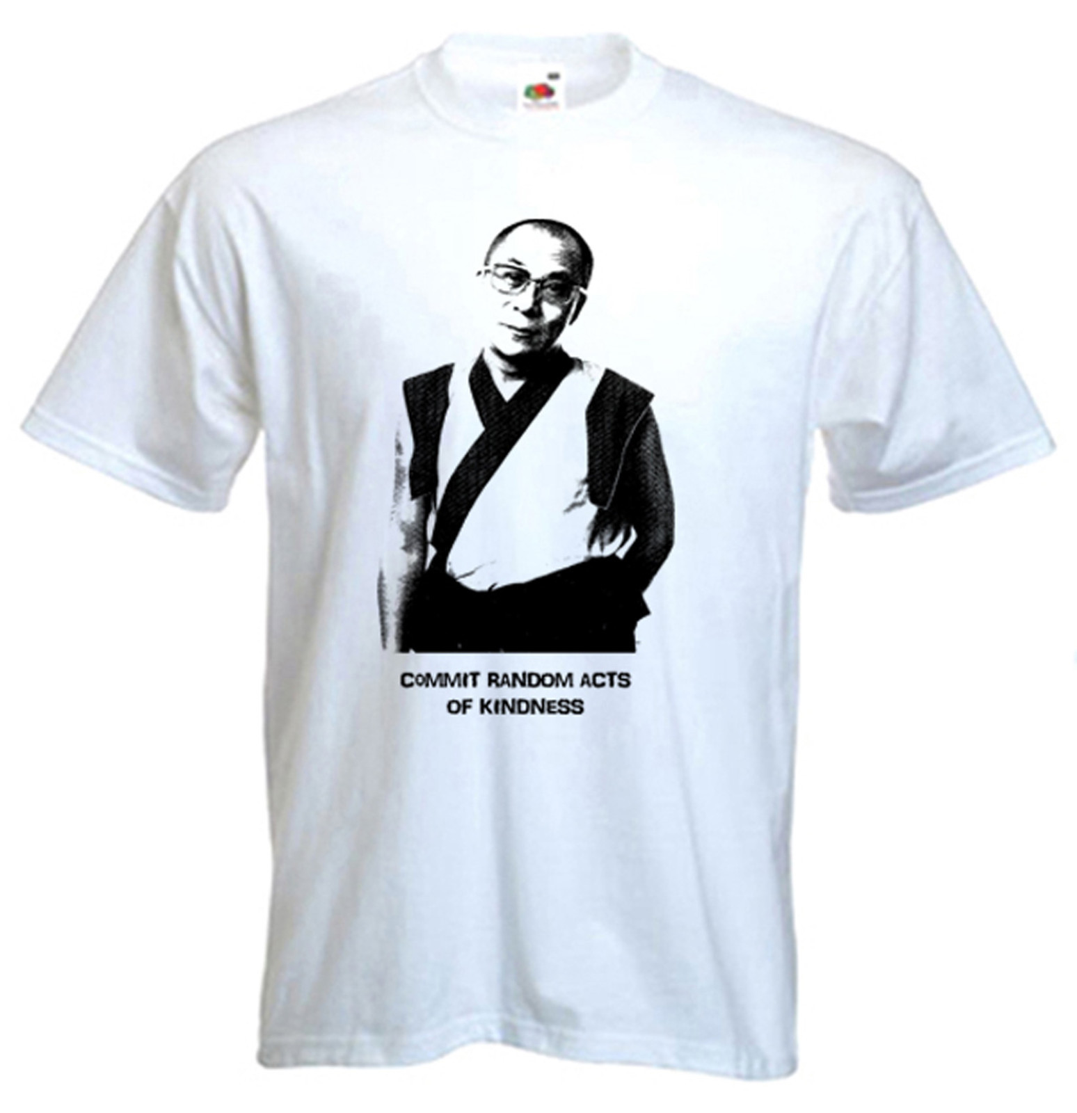 DALAI LAMA T-SHIRT – Tibet Buddhism Buddhist Tibetan – Choice Of Colours