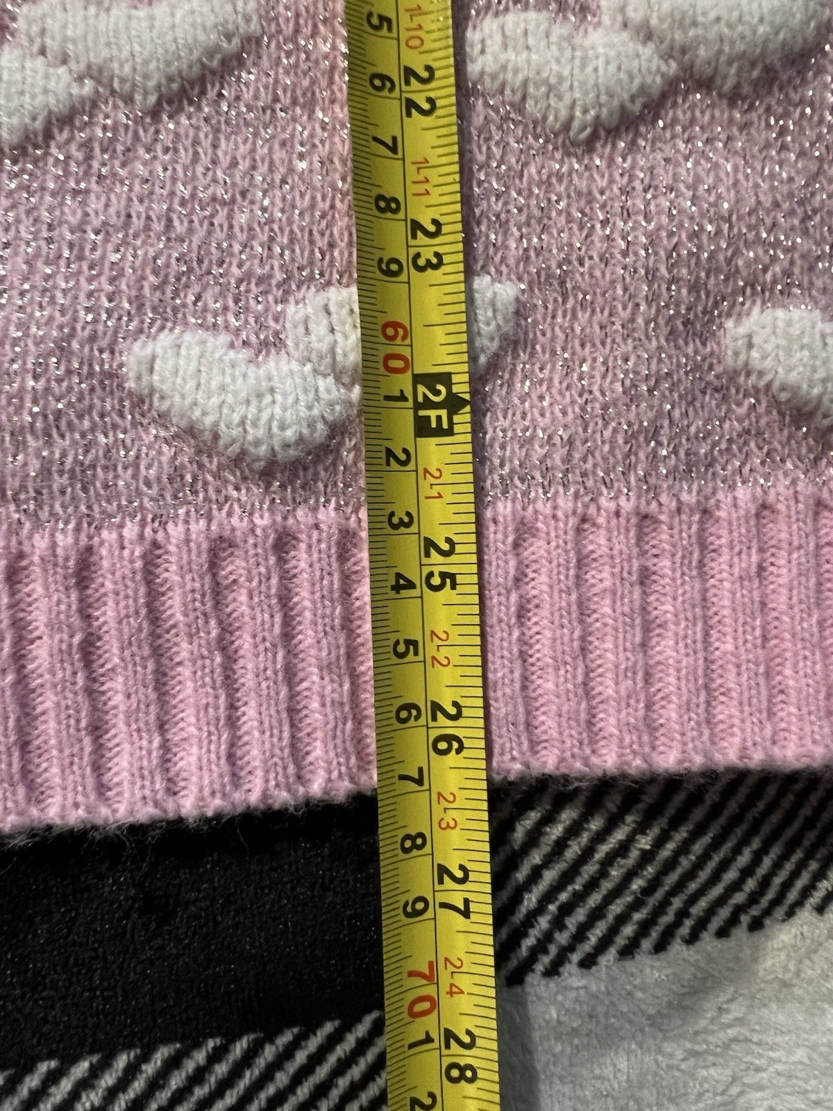 Vtg 80s Adele fairy kei Knitwear sweater Dalmatian Heart Sweater L/XL *READ*