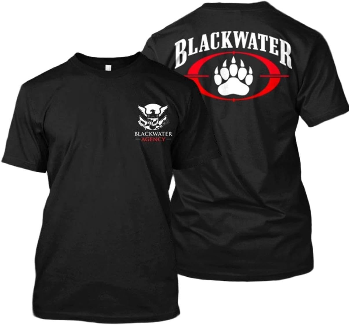 Blackwater Academi Logo Private Company Army Military T-Shirt