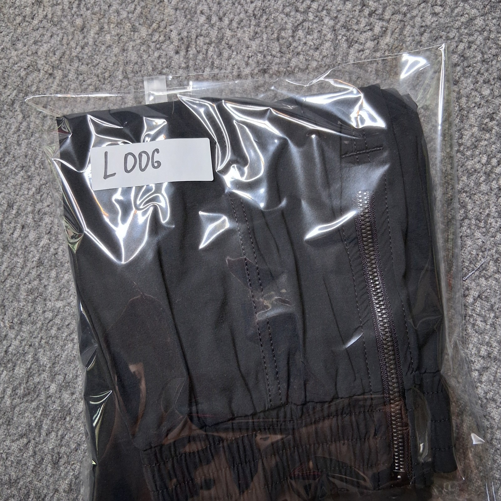 Calia Women’s Black Yoga Pants Size L Tapered Leg Ankle Zip Athletic Pants