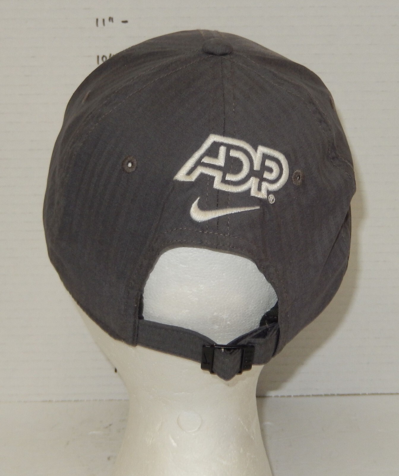 Nike Legacy 91 Dri-Fit Hat Cap Gray White ADP