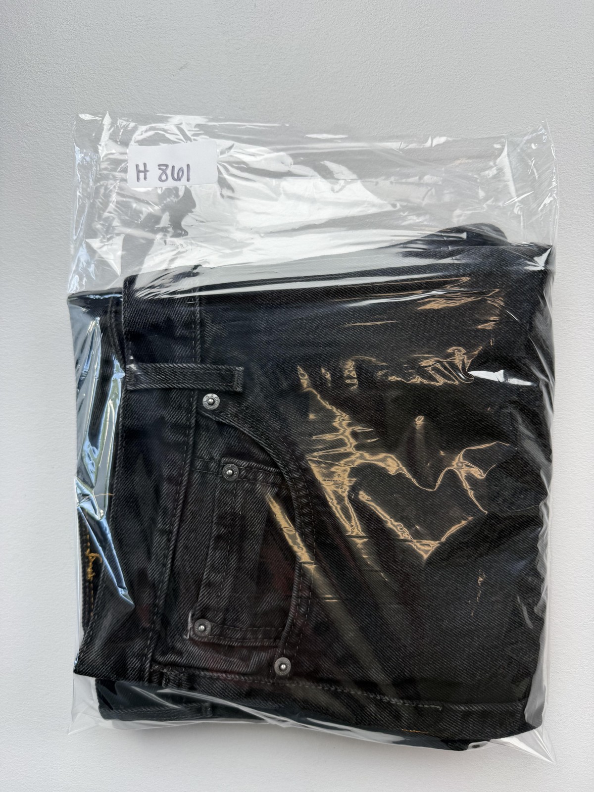 Levis 505 Jeans Mens 38×30 Gray Charcoal Wash Denim Regular Straight Leg Casual