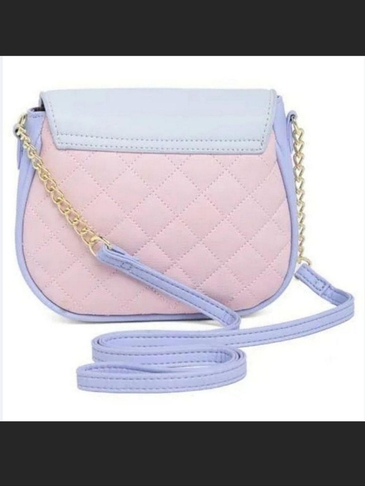 NWT Betsey Johnson LB Bri Pastel Pink and Purple Crossbody Purse