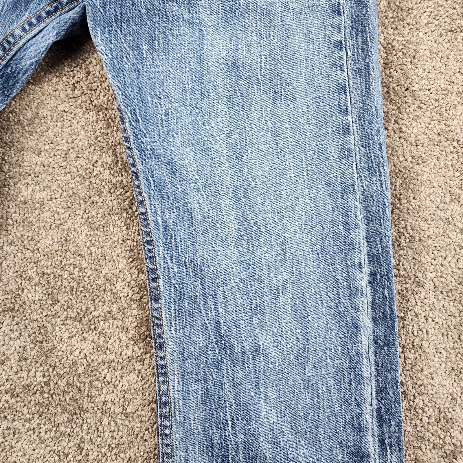 Levi’s 505 Jeans Mens 29×30 Blue Classic Straight Fit 100% Cotton Workwear Denim