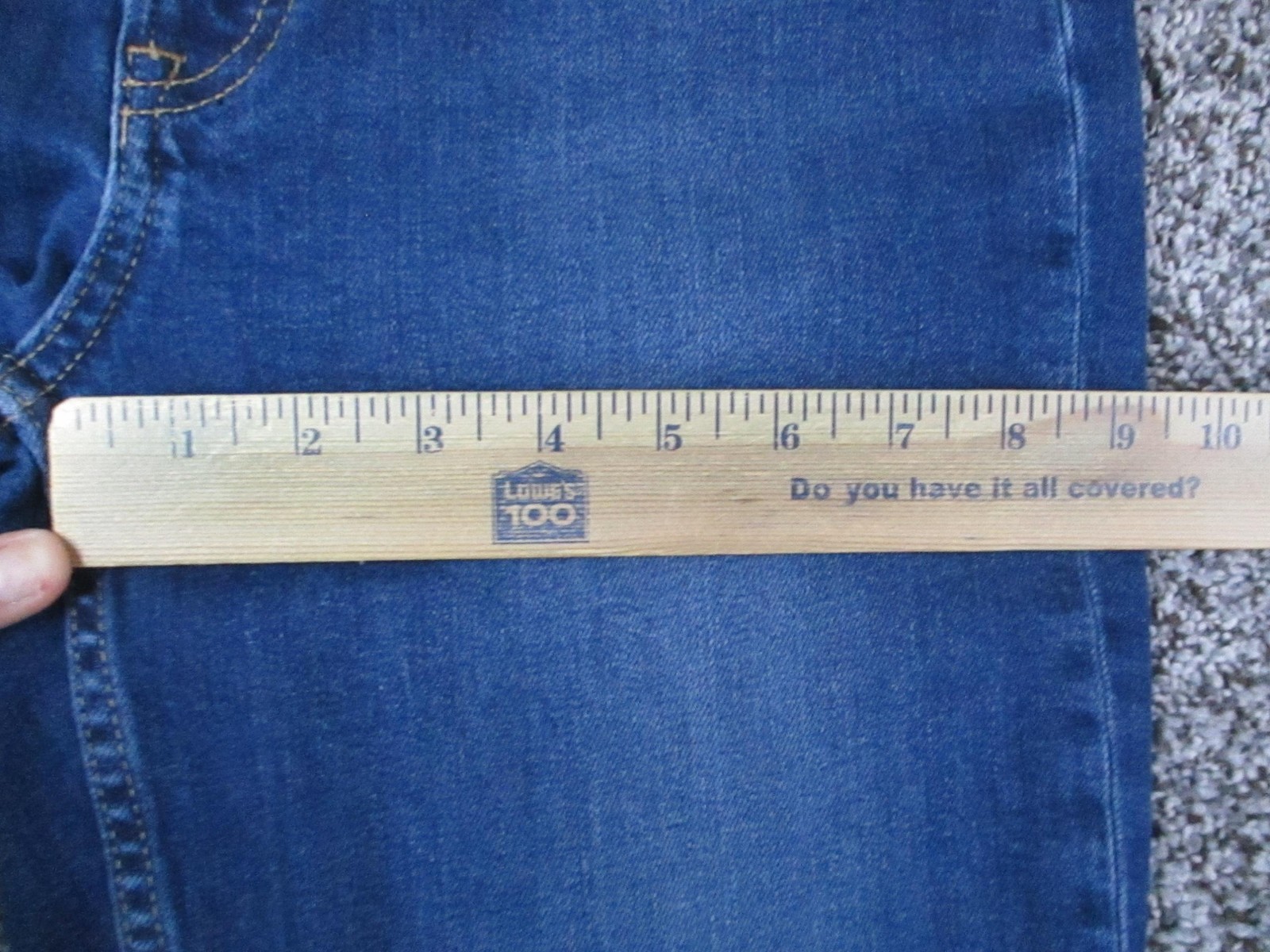 Gap Vintage Slim Jeans Womens 10T Blue Dark Wash High-Rise Straight 30×30