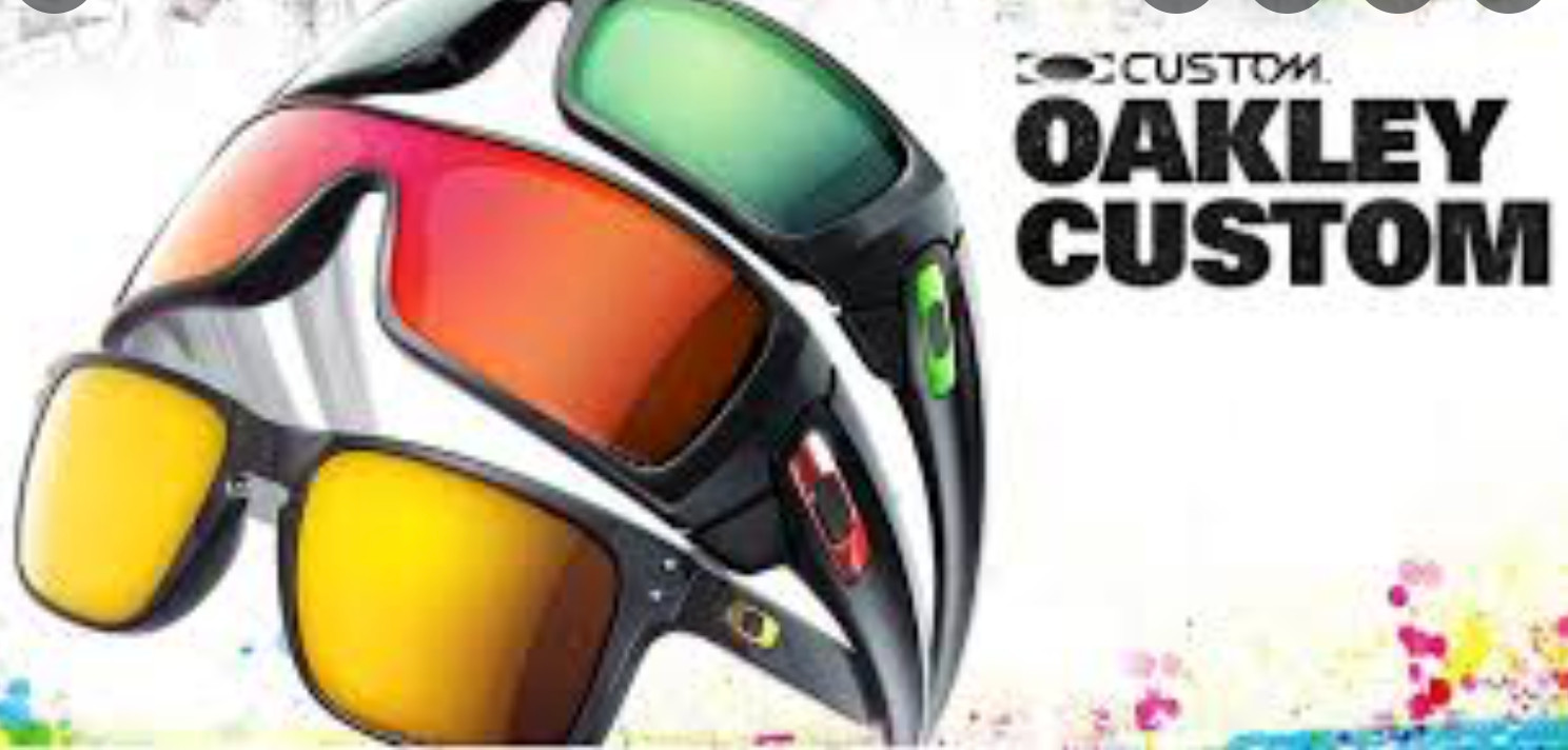 Oakley Flak Jacket 1.0 Std size Black Iridium Polarized New Old Stock CUSTOM