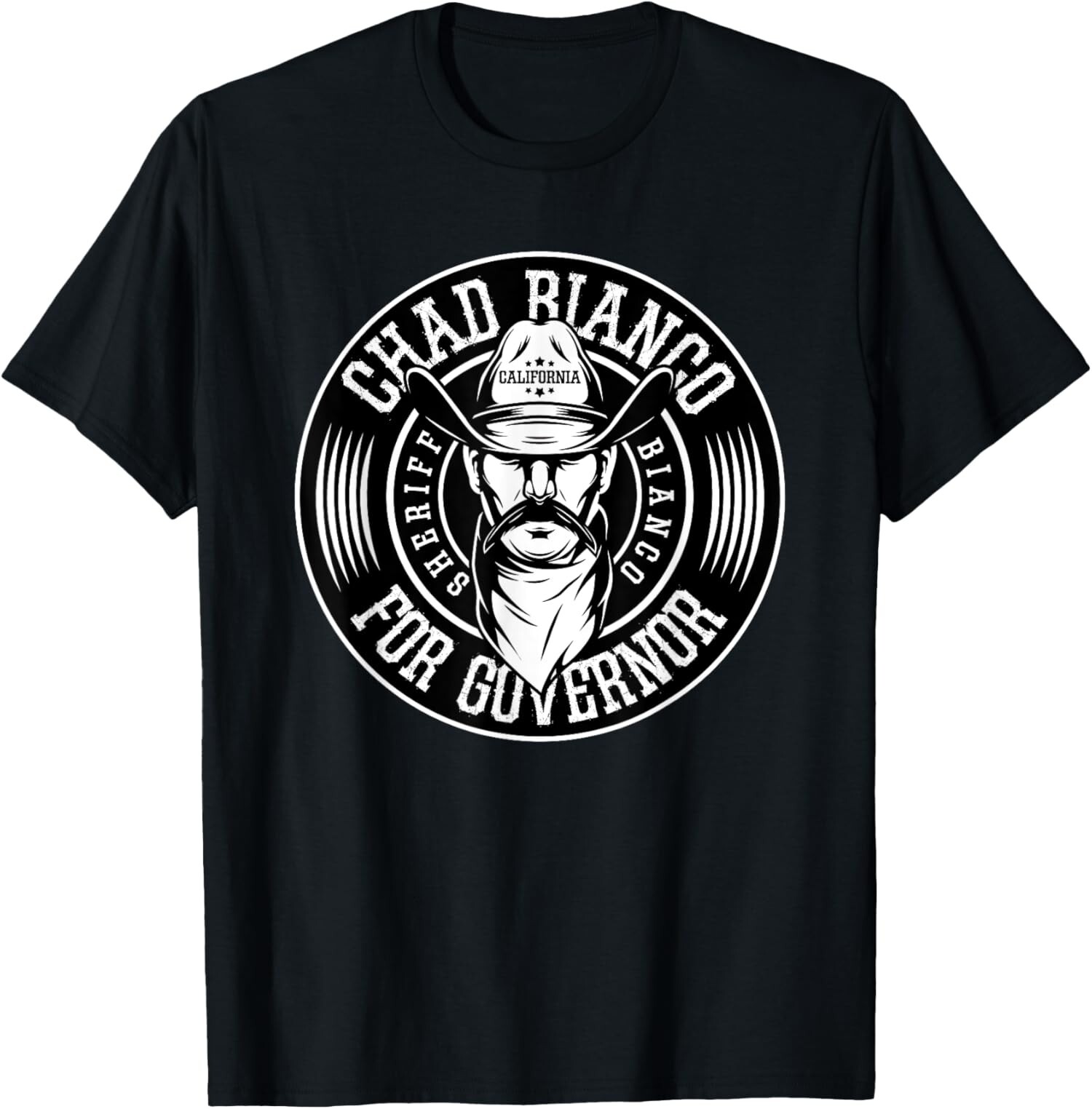 Chad Bianco For Governor Politic Serious Design Unisex T-Shirt