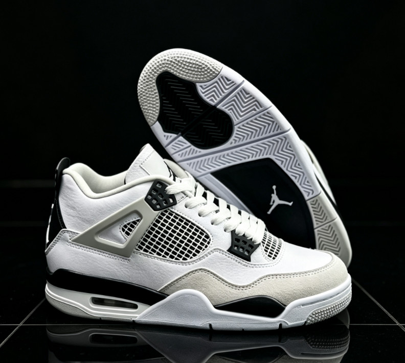 Jordan 4 “Military Black” Men’s Retro Basketball Shoes Mid Top
