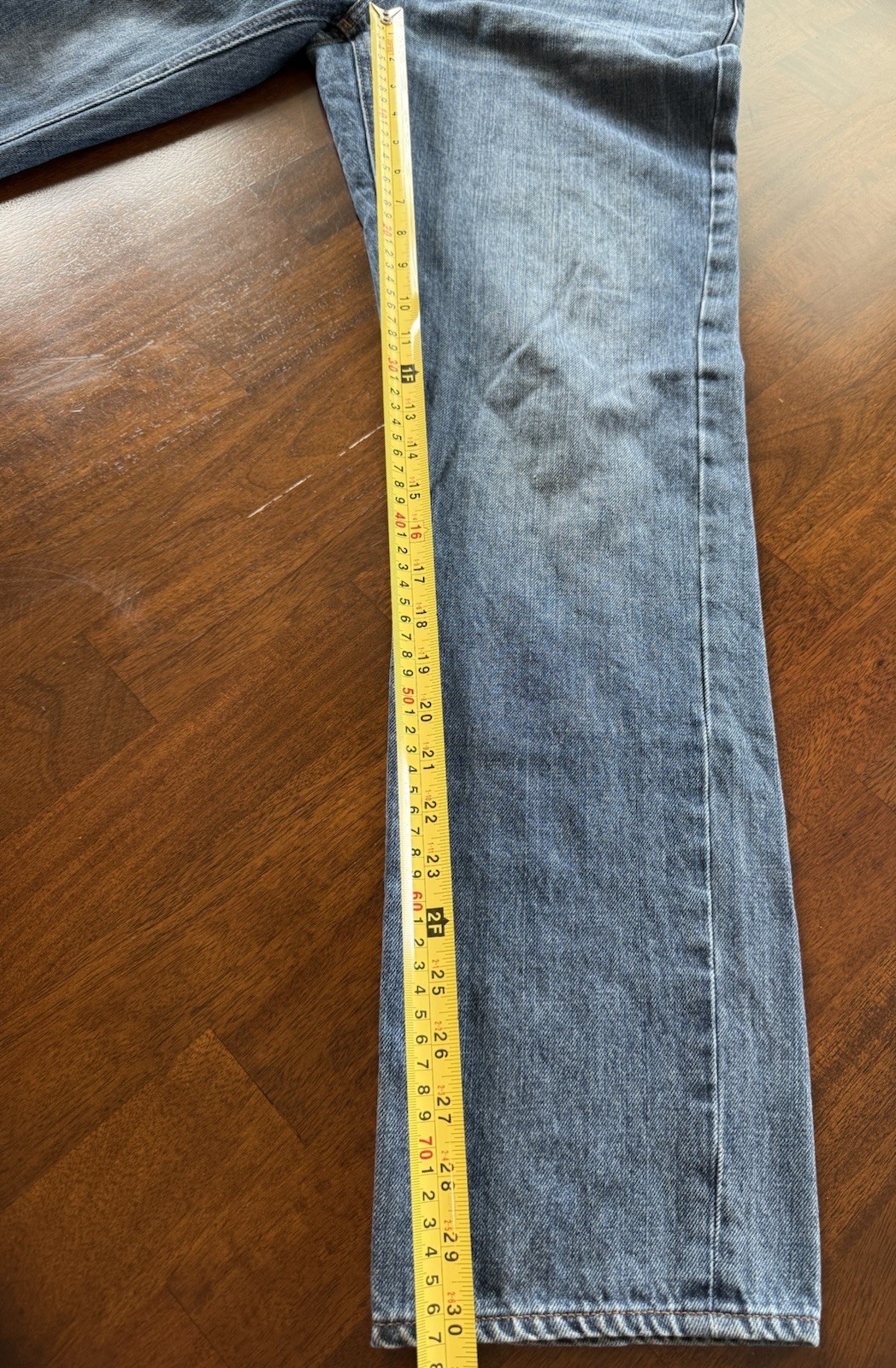 J. Crew The Sutton Jean Pants Men’s 31×30 Medium Wash Cotton Straight Fit Casual