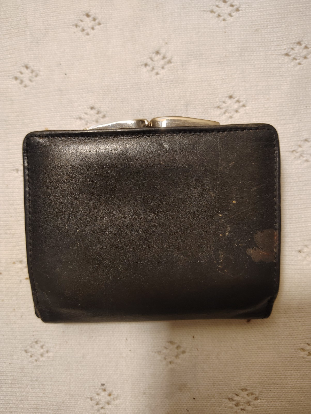Genuine Leather Men Wallet w 8 Card Slots Coin Pocket Bill Pockt Leathr Direct