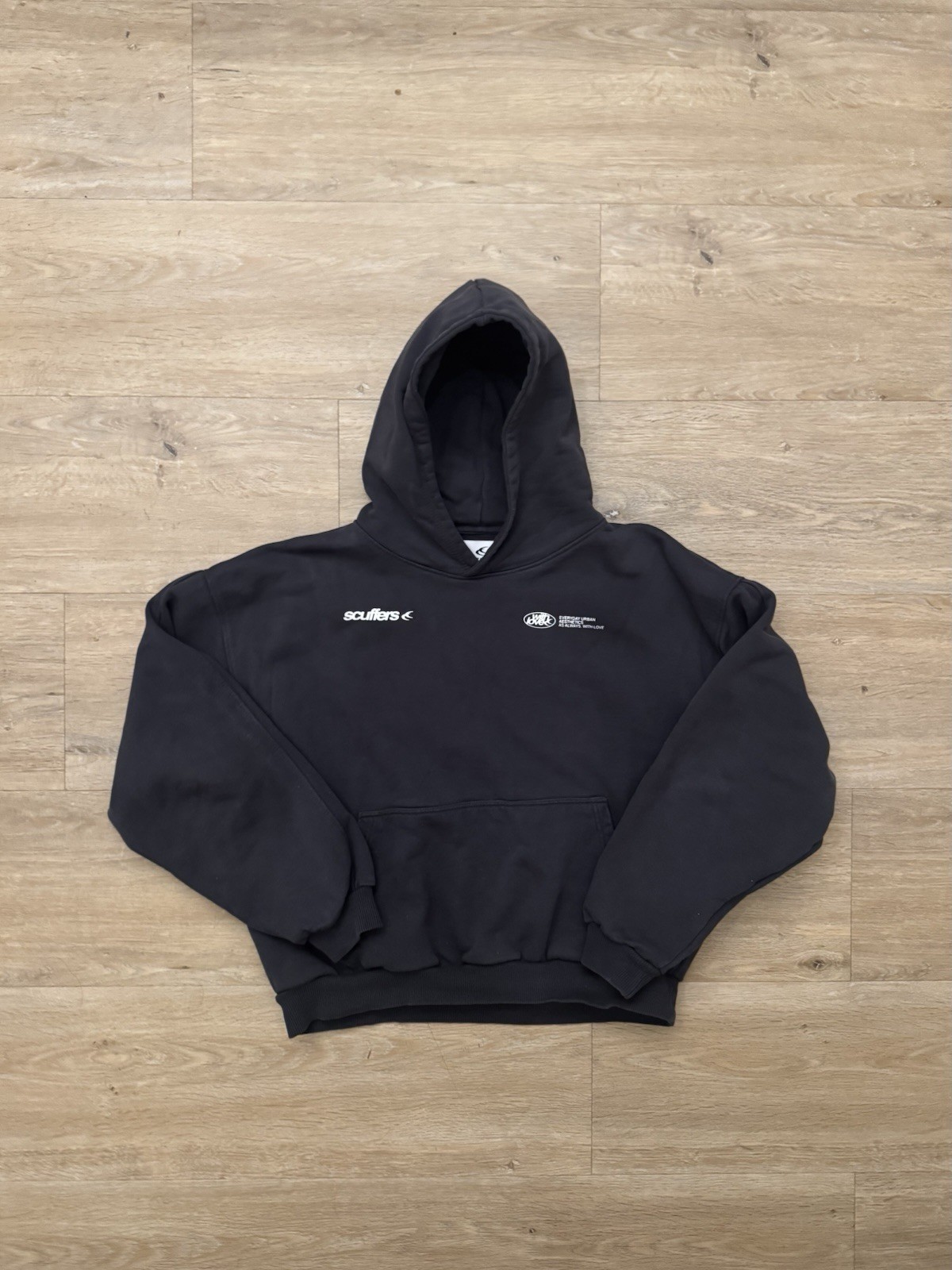 BRAND NEW Scuffers Sign Dark Hoodie Medium