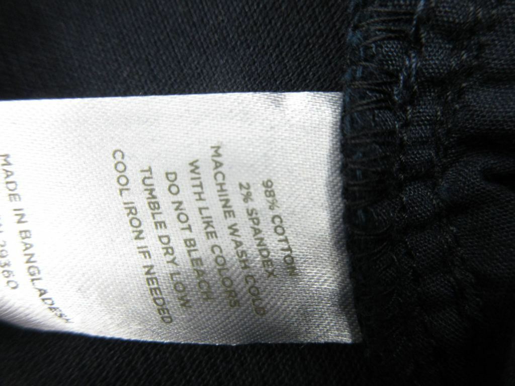 NWT DIP SIZE 7 JUNIORS BLACK VINTAGE VIBE 98% COTTON STRETCH STRAIGHT JEANS 046