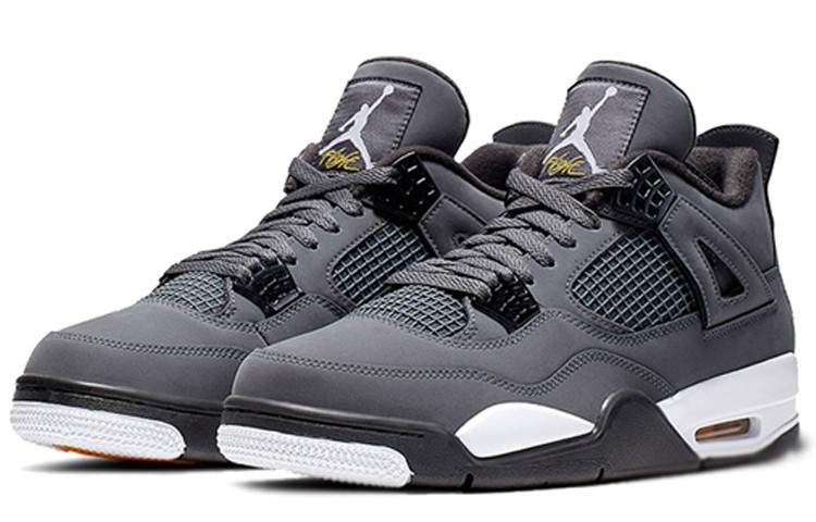 4 Retro Low Cool Grey – 308497-007