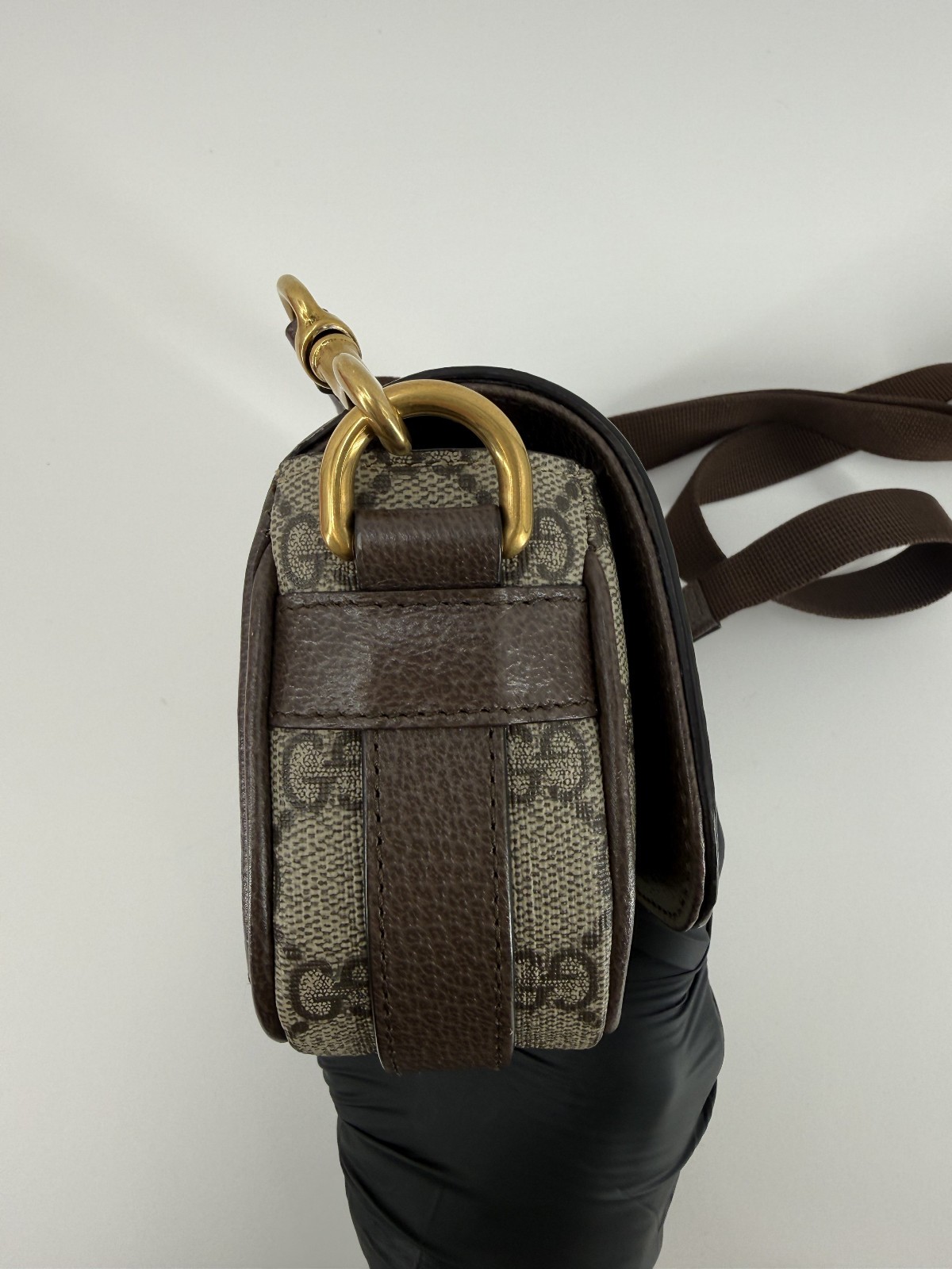 Gucci Ophidia Super GG Supreme Monogram Crossbody Shoulder Bag Box
