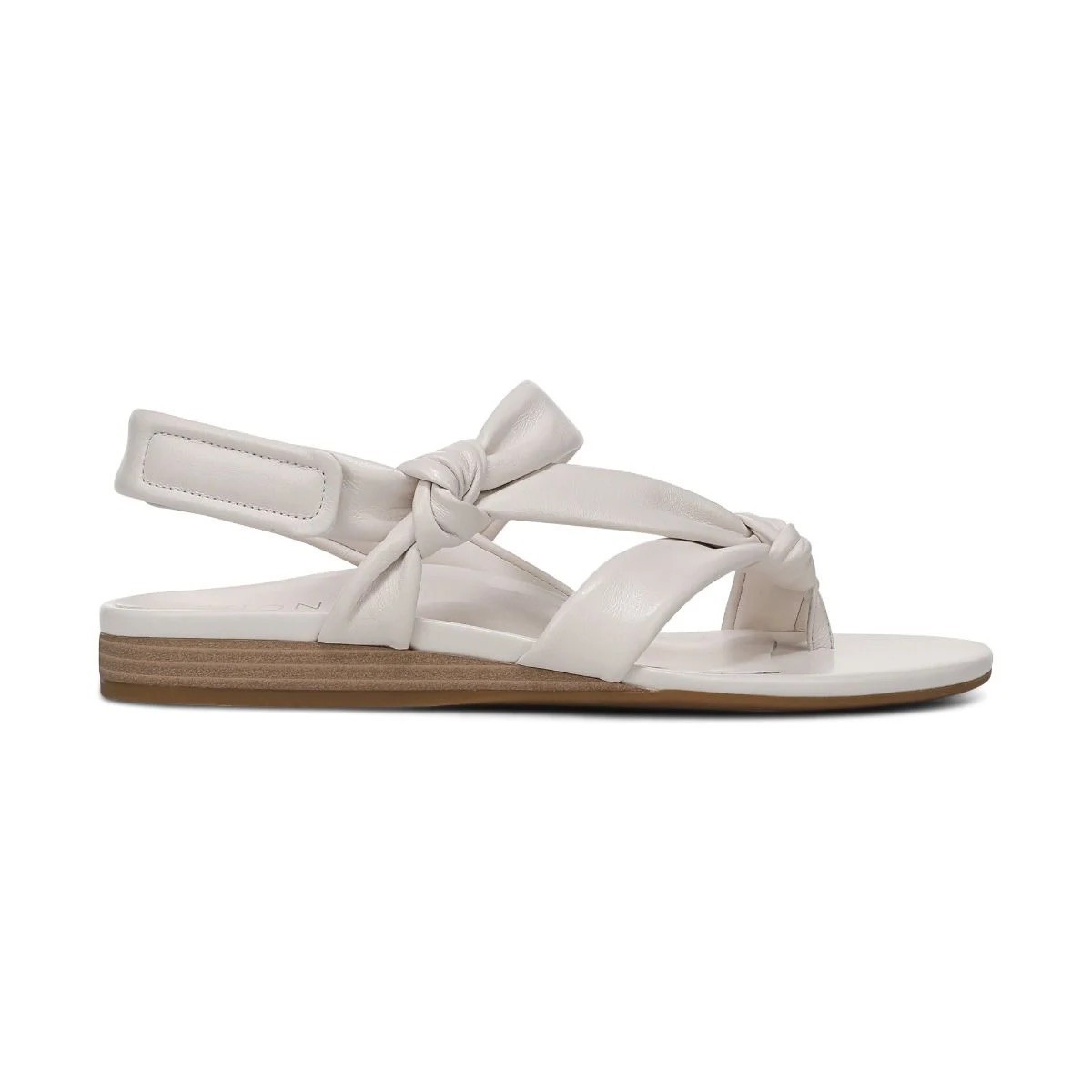 Vionic Geneva Strappy Toe Post Sandal Women’s Leather Arch Support Comfort