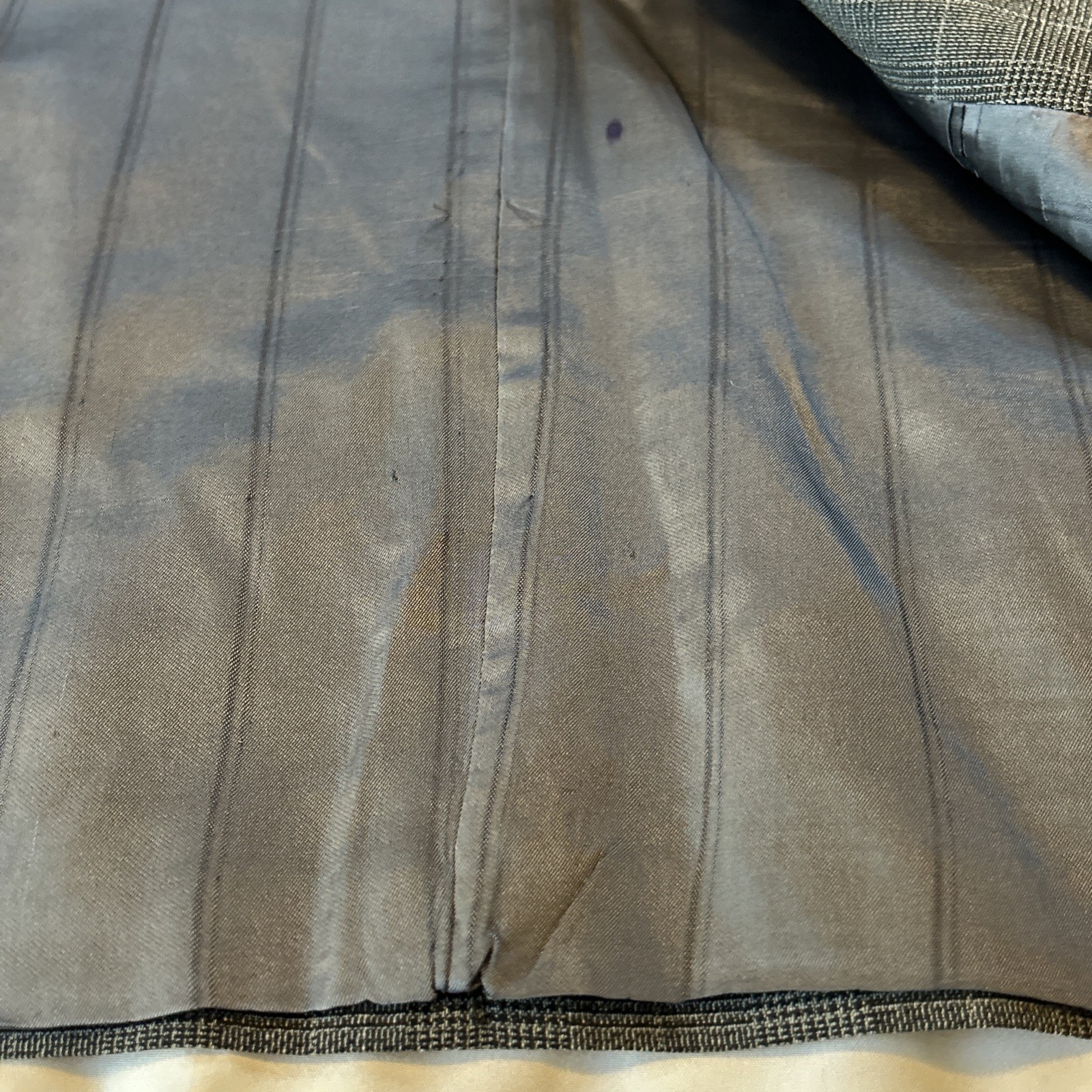 San Romeo Made In Italy Suit Gray Pattern Fine Merino Wool