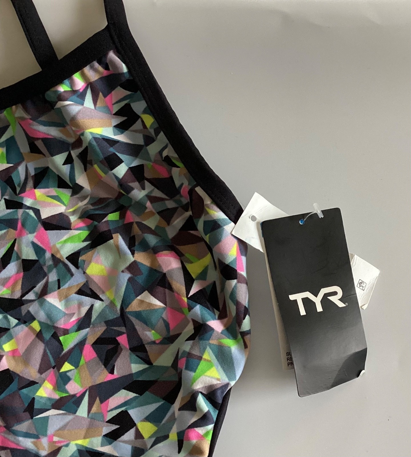 TYR One Piece swimsuit Multi Color Bathing Suit Size XL (38)