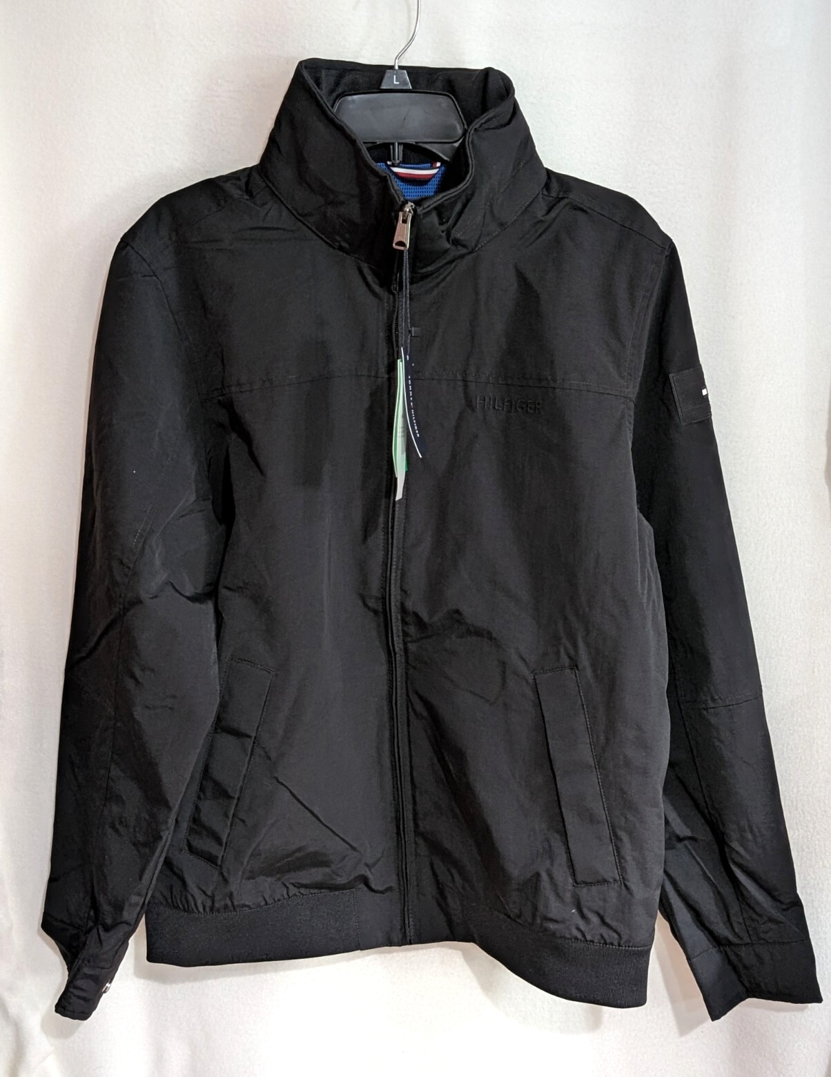 Tommy Hilfiger Men’ Lightweight Waterproof Regatta Bomber Jacket (78J8336) M/XXL