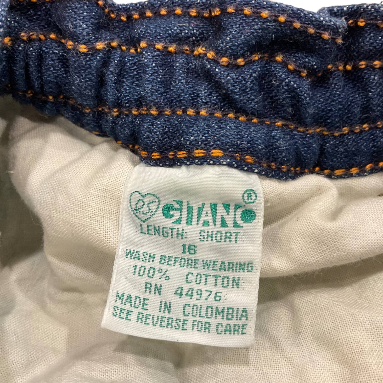 Vtg 70’s PS Gitano jeans high elastic gather waist Vtg sz 16 (24/26/28/30”W x29L