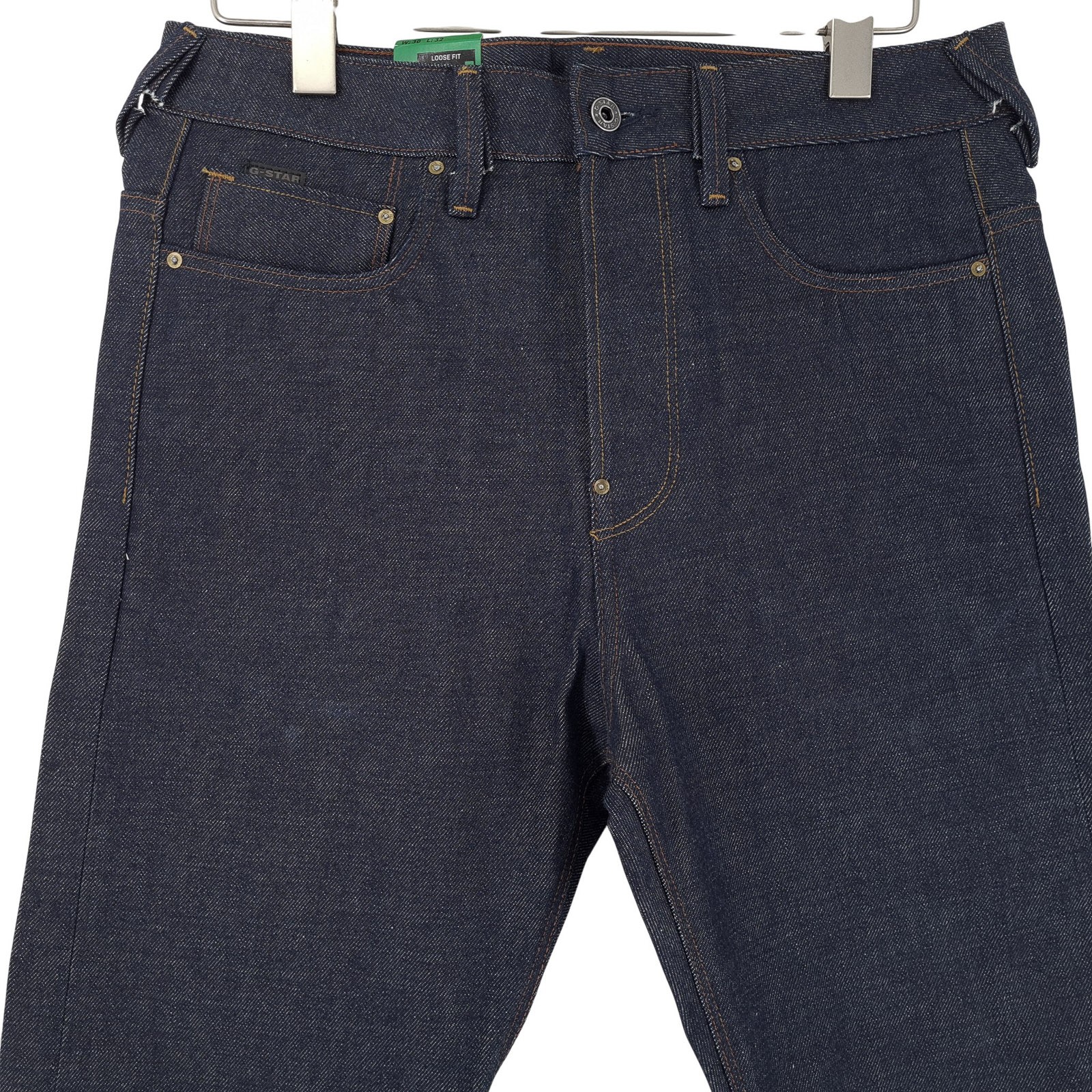 G-Star Jeans US First Straight RL Selvage Dead Stock Men Ek3 Size W30 L32
