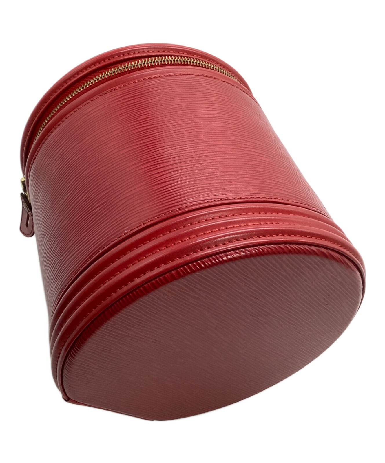 Louis Vuitton Vanity Bag Epi Cannes M48037 Epi Leather Red #TFB5286